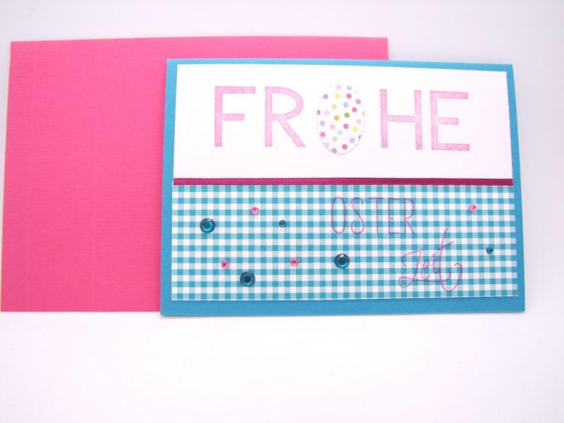 Karte Frohe Ostern