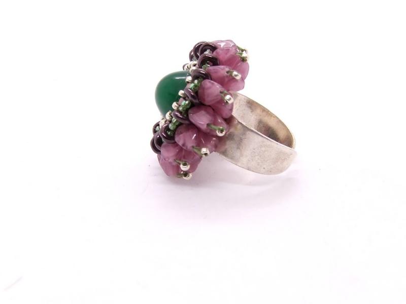 Ring Rosa Grün