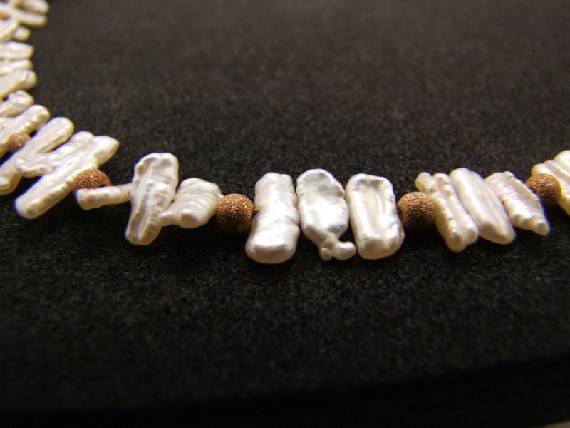 Kette Stäbchenperle